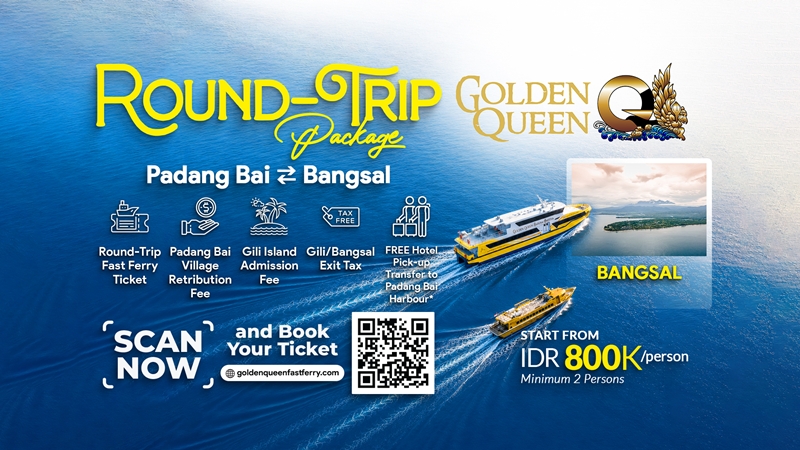 (Round Trip) Padang Bai - Bangsal Lombok