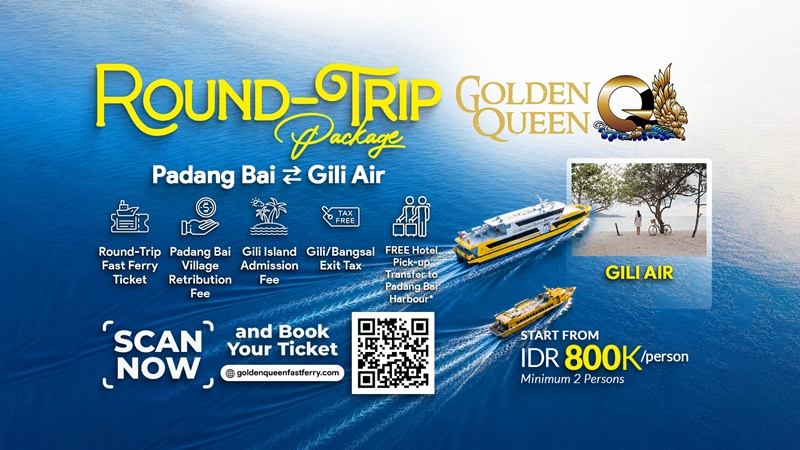 (Round Trip) Padang Bai - Gili Air